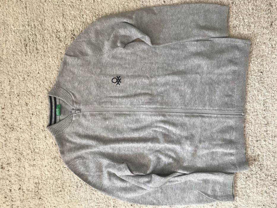 Casaco malha Benetton 8-9 anos