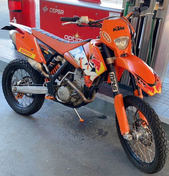 KTM exc-f 250 —uma diversao autentica
