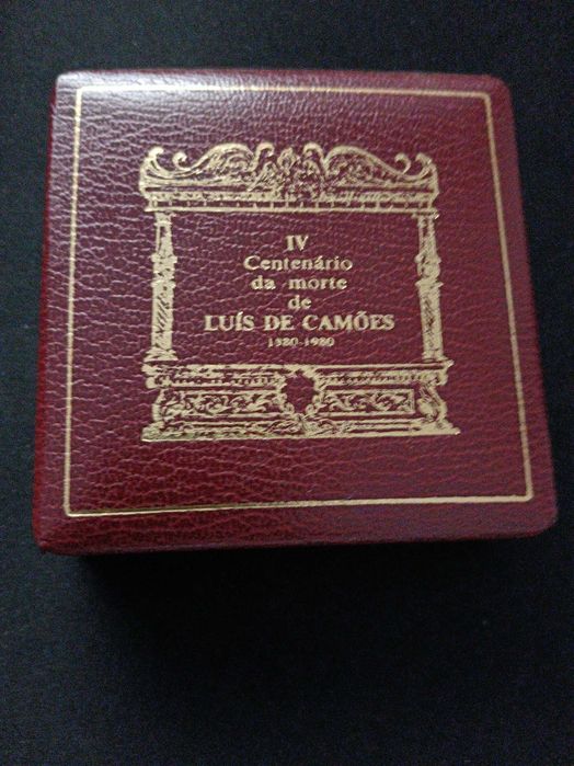 Proof - 1000 escudos Luís de Camões 1980 INCM