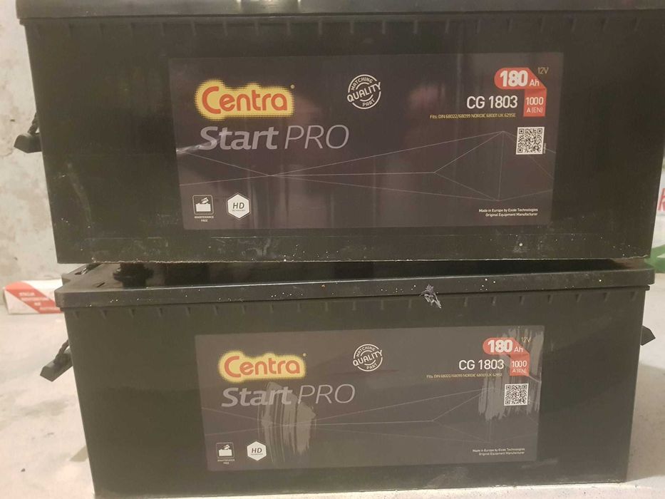Akumulatory do ciężarówek 180 AH Centra plus-nowe, do osobowych także