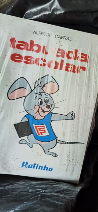 Cadernos e material escolar vintage