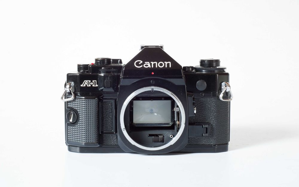 Canon A-1 + Canon 50 mm 1.4 FD