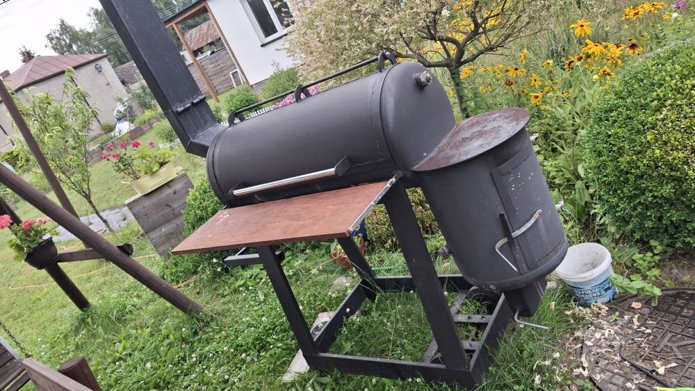 Grill smouker ruszt inox