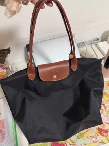 Czarna Torebka Longchamp Le Pliage – Duża, Pojemna i Lekka