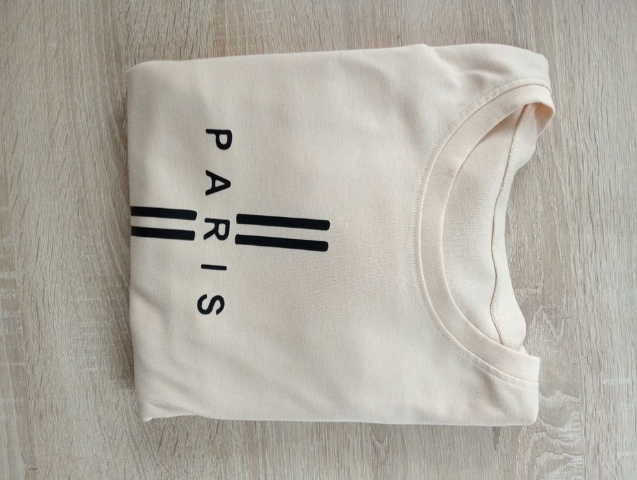 Bluza z napisem PARIS -  XL (Nowa)