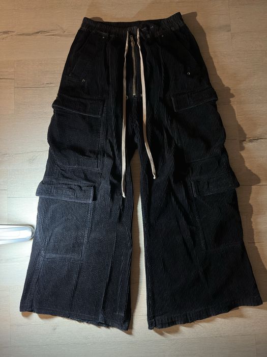 Штаны Rick Owens Cargo Bella Corduroy Original