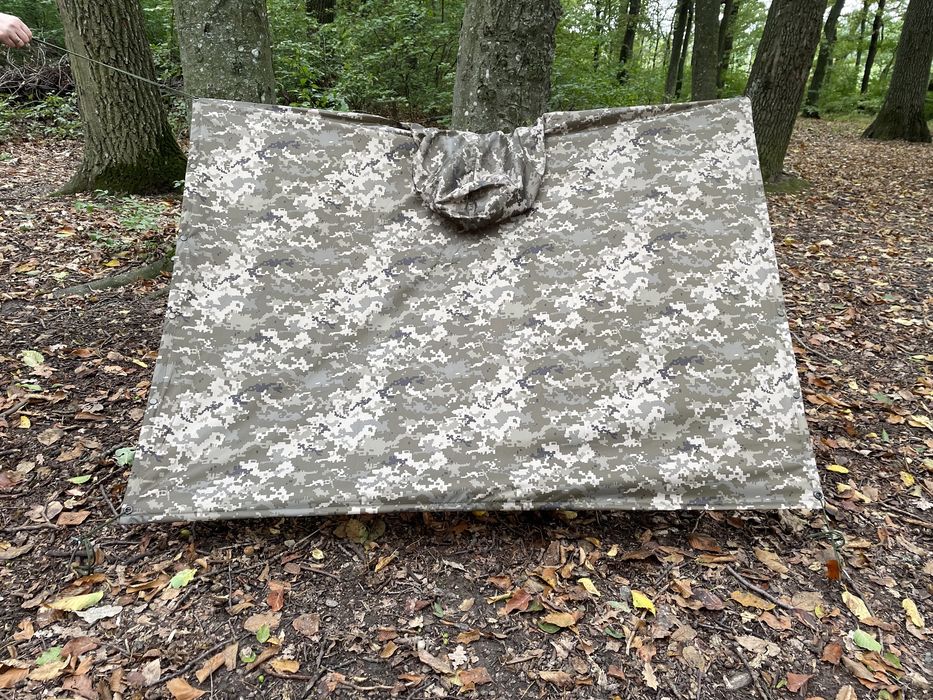 Тактичний дощовик військовий, пончо дощовик плащ-палатка, дождевик