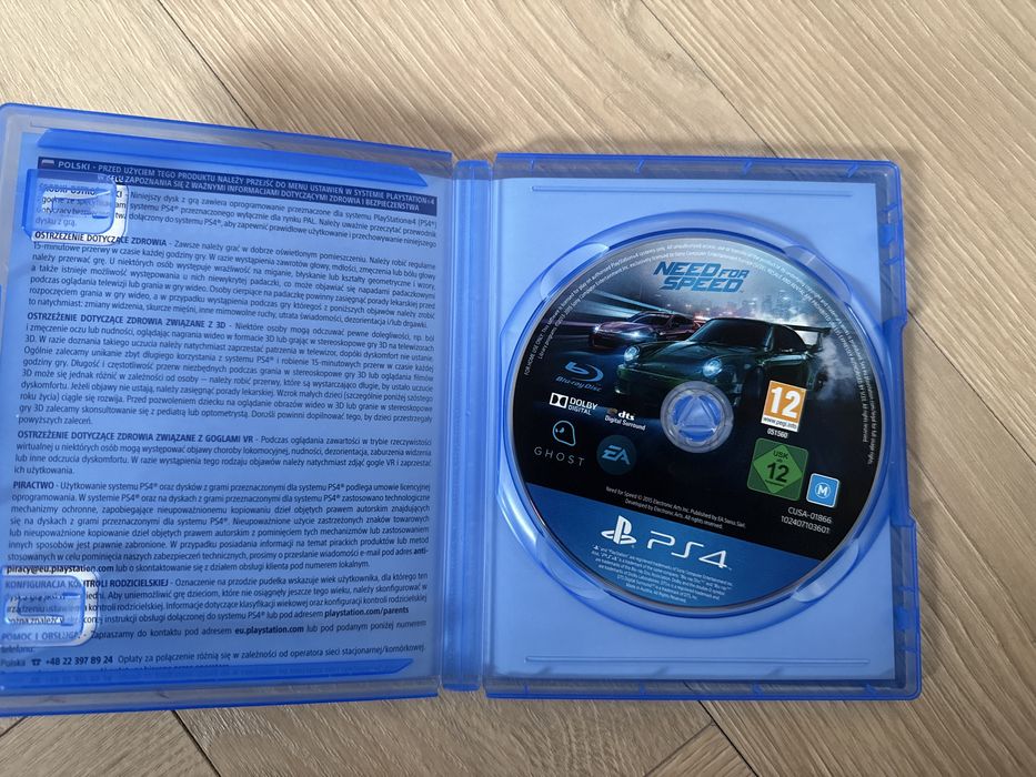 Gra NFS Need For Speed Królowie Nocy PS4