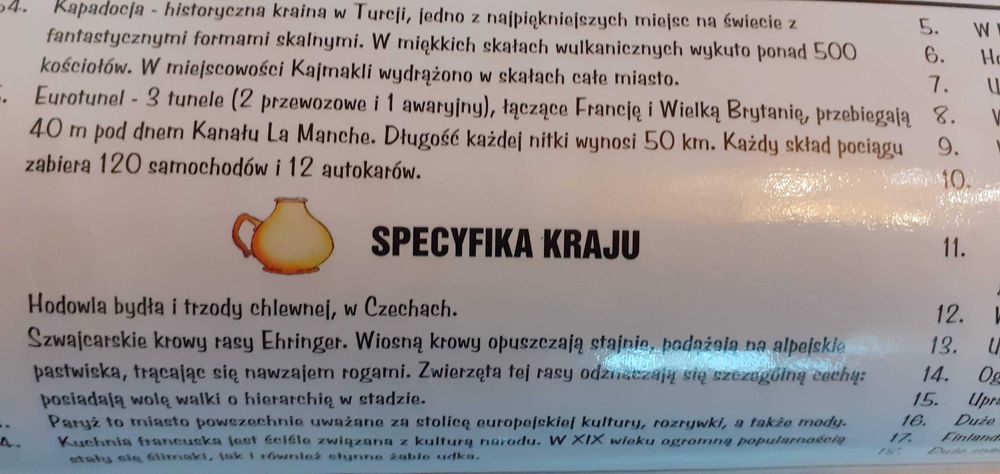 Mapa Europy w obrazkach NOWA na prezent