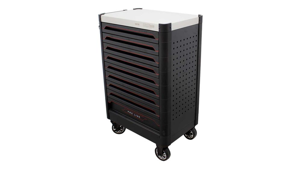 Carro de Ferramentas Vazio Pro Line 9 Gavetas KROFTOOLS   JR19