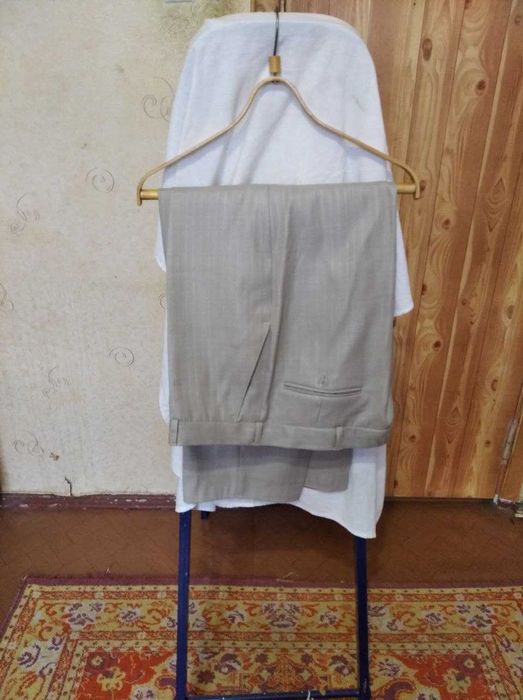 Костюм мужской, с рубашкой, размер 58 на рост 176, шерсть + полиэстер