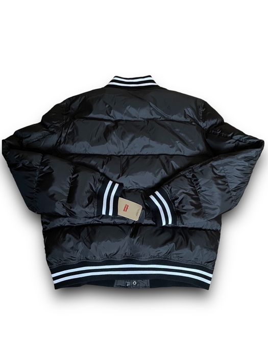 XXL 3XL 52 54 Levis пуховик куртка бомбер ветровка черная левис левайс