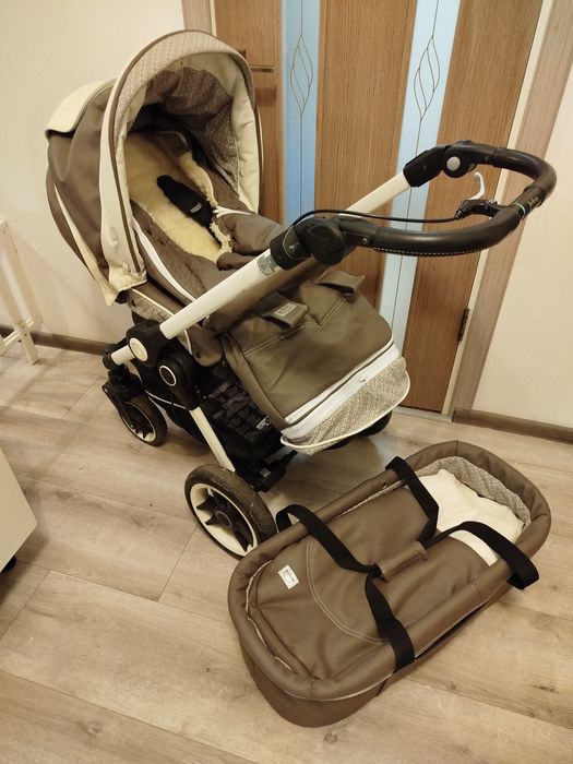 Утеплена Реверсивна Дитяча Коляска 2 в 1 Дитяча Коляска Teutonia 2в1