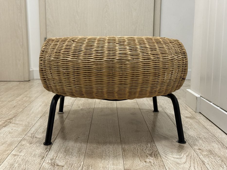[REZERWACJA] Podnóżek ze schowkiem Ikea GAMLEHULT