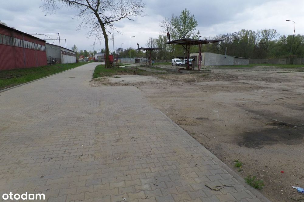 Działka inwestycyjna z bocznicą kolejową Głogów