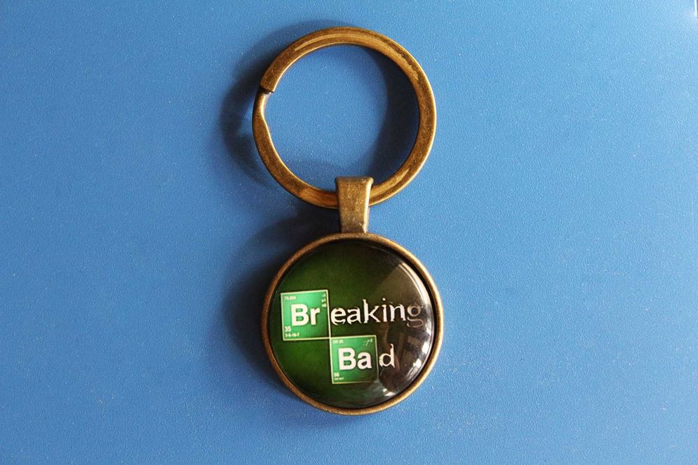 Металевий брелок Breaking Bad, Los Pollos Hermanos, Better Call Saul