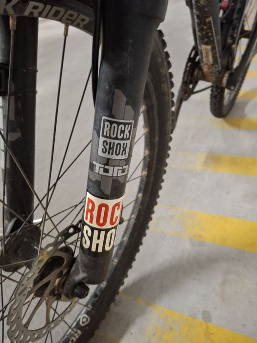 Bicicleta Rockrider SUSPENSÃO TOTAL