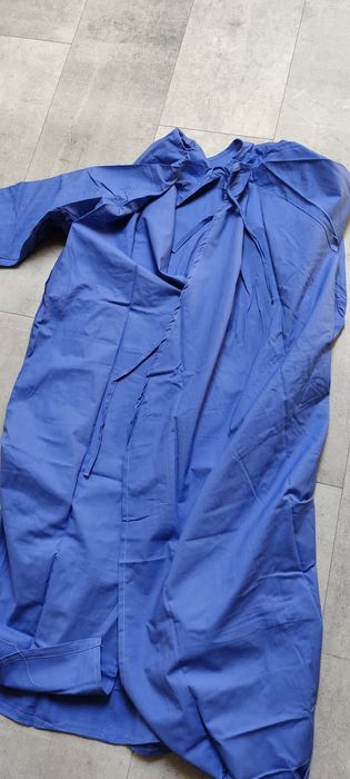 Fartuch laboratoryjny medyczny bawełniany 2XL