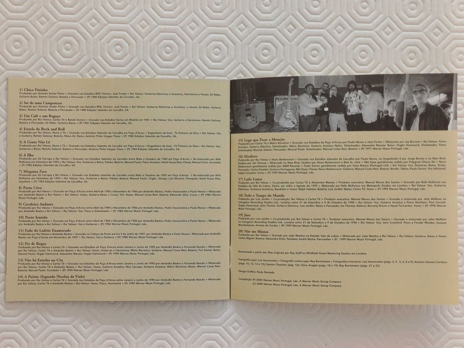 CD - O Melhor de Rui Veloso - 20 anos depois