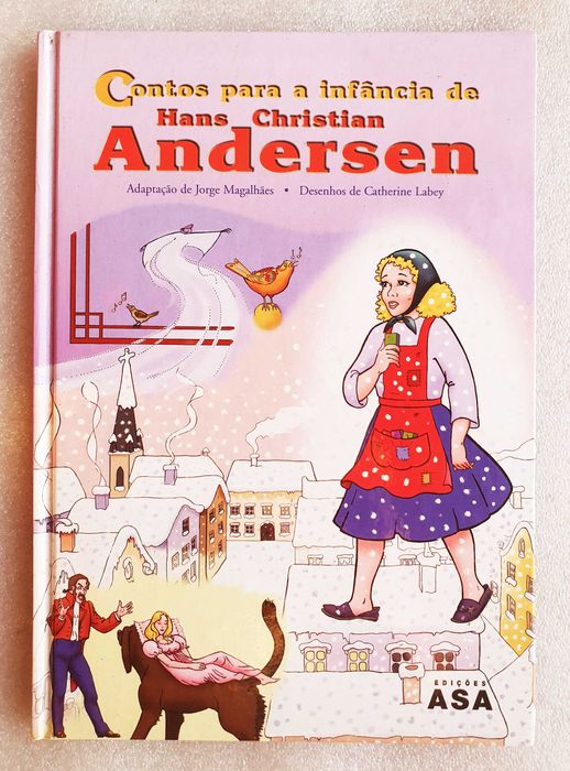 Álbum BD ~ "Contos de Hans Christian Andersen" ~ ASA ~ 2005 ~ Capa Dura ~ RARO