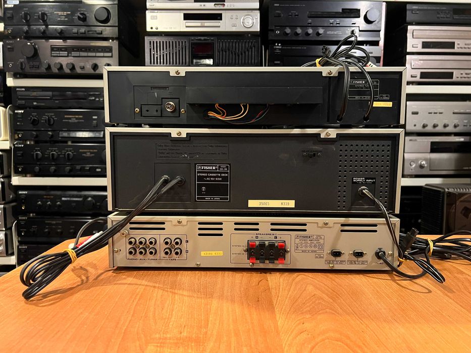 Wieża Fischer wzmacniacz CA-35 magnetofon CR-35 tuner FM-35 Audio Room