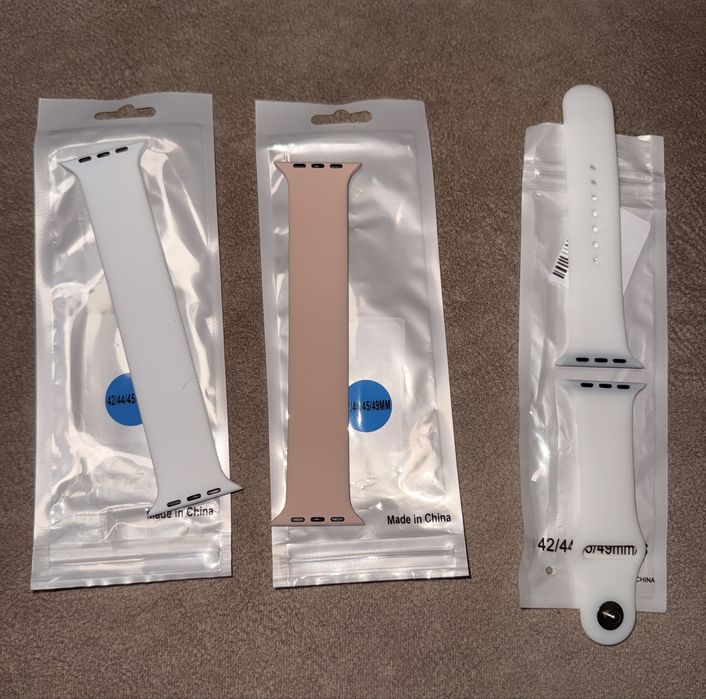 Apple Watch 42/44/45/49мм Solo силиконовый ремешок,браслет,ремінь