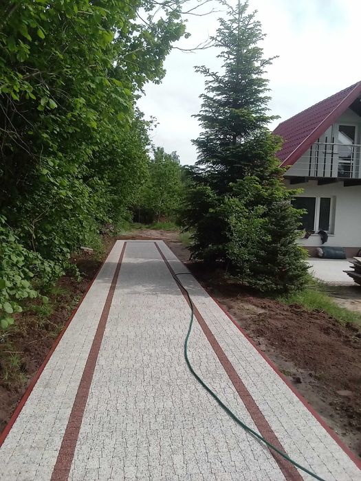 Usługi brukarskie, układanie kostki, brukarstwo