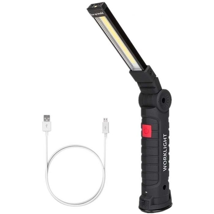 Led 5w1 COB Nowa Lampa Akumulatorowa