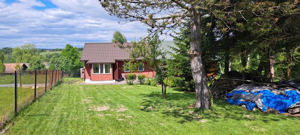 Działka budowlana  20 arów z domem 45 minut od KRAKOWA