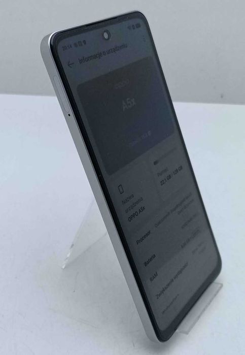 Smartfon Oppo A5x 6,67" 90Hz 4GB / 128GB Biały