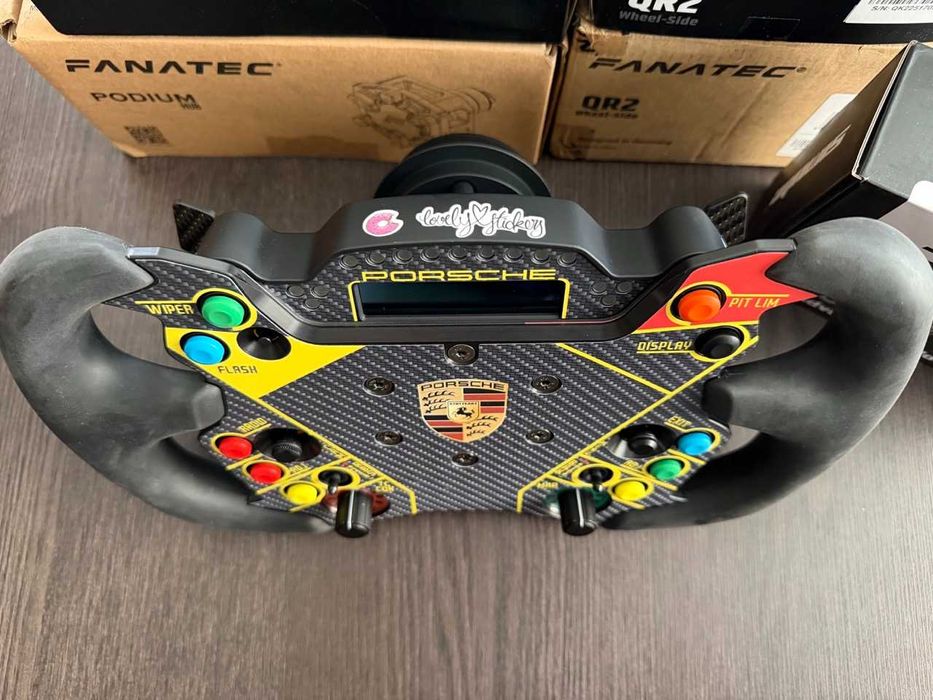 Fanatec Podium GT3 Endurance — Simube APM + stickers