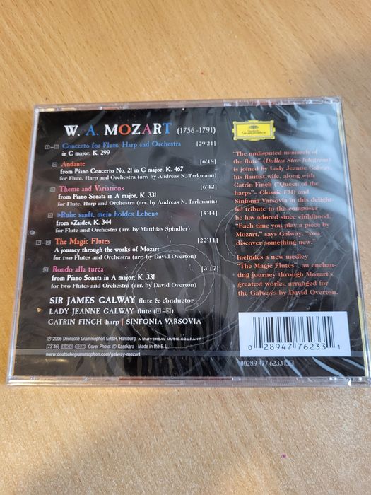 Płyta CD James Galway My Magic Flute