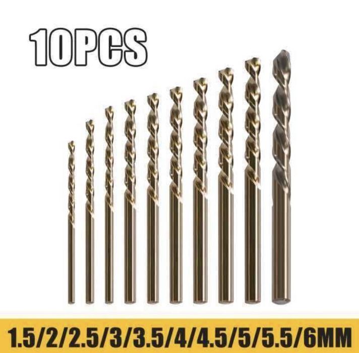 " P18Co * " кобальт набор сверл ( • 3mm-10 mm • ] - набор { 13 штук }