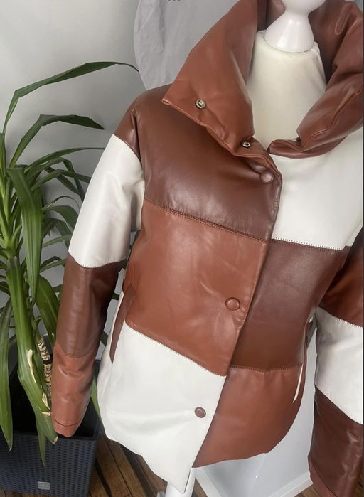 Kurtka skóra 100%  ocieplana S/M