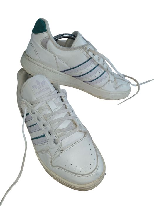 Markowe Buty adidas - Ny 90 Stripes białe sneakersy trampki r 39 1/3 s