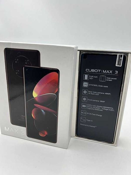 Телефон  Cubot MAX 3 4/64