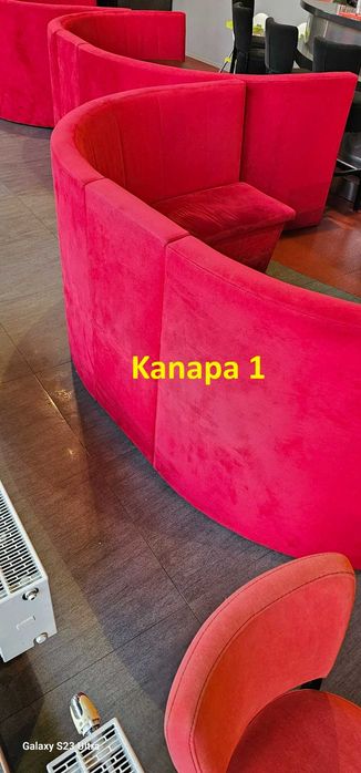 Kanapa barowa w kształcie U w 3 rozmiarach