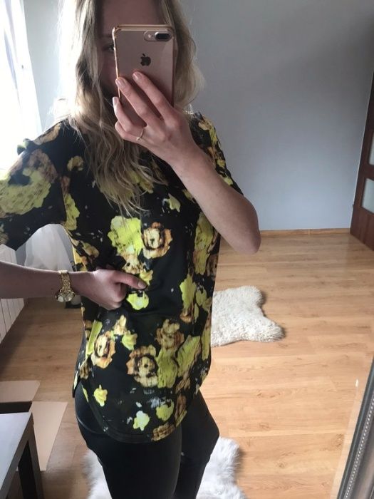 Koszulka we wzory motyw primark S/M. NOWA !