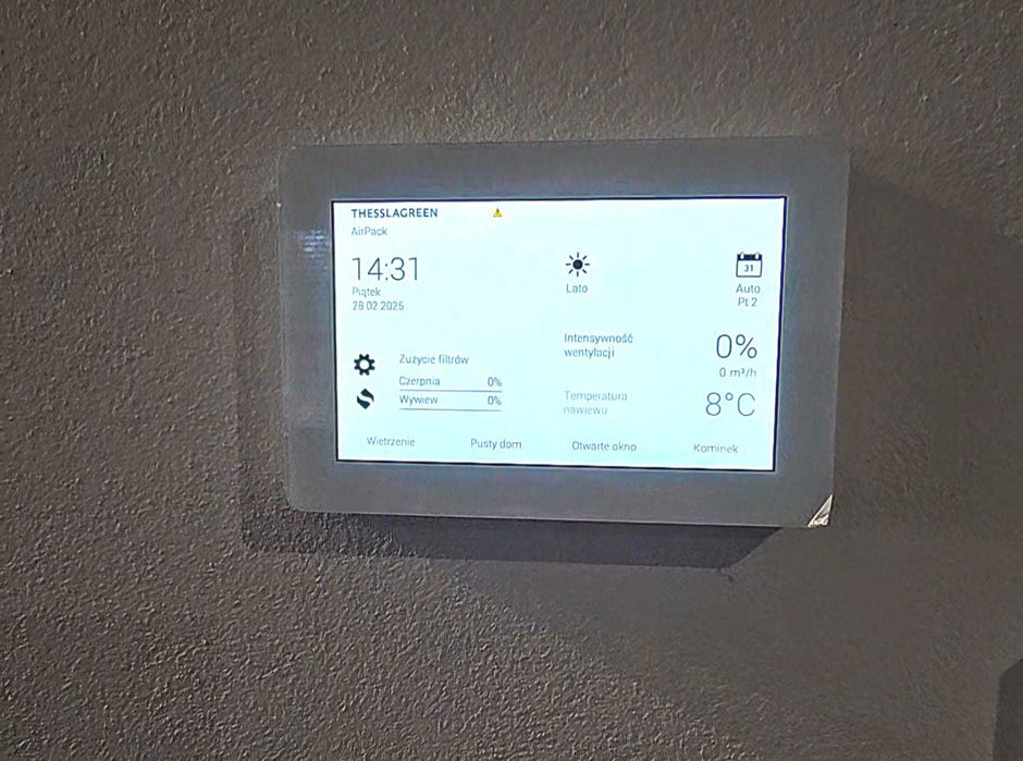 Rekuperacja Wentylacja System dla domu GRATIS czujnik CO2 i wilgoci