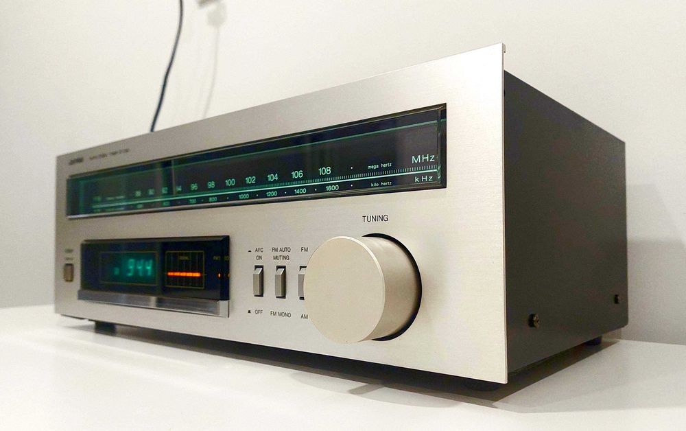 Sintonizador clássico DENON ST-3380 fabricado no Japão