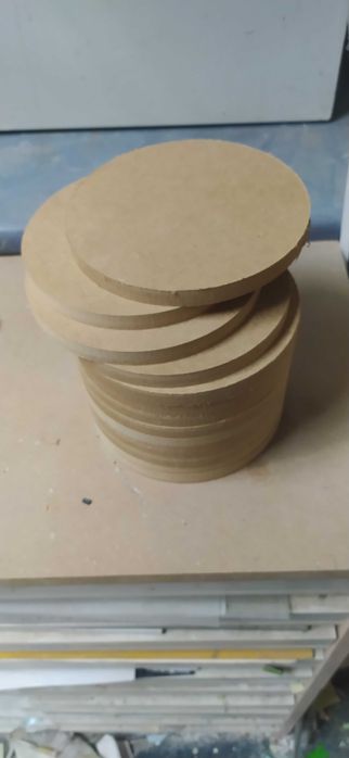 Wkładka wymienna  Podkładki do gliny  fi300 z wkładkami 15x15