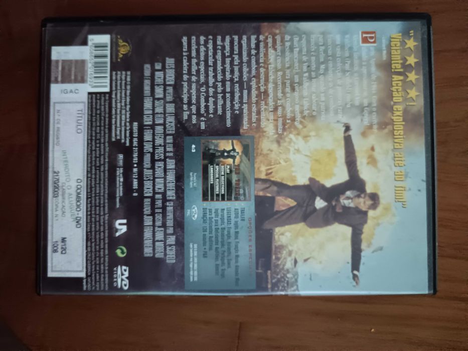 filme dvd original - o comboio