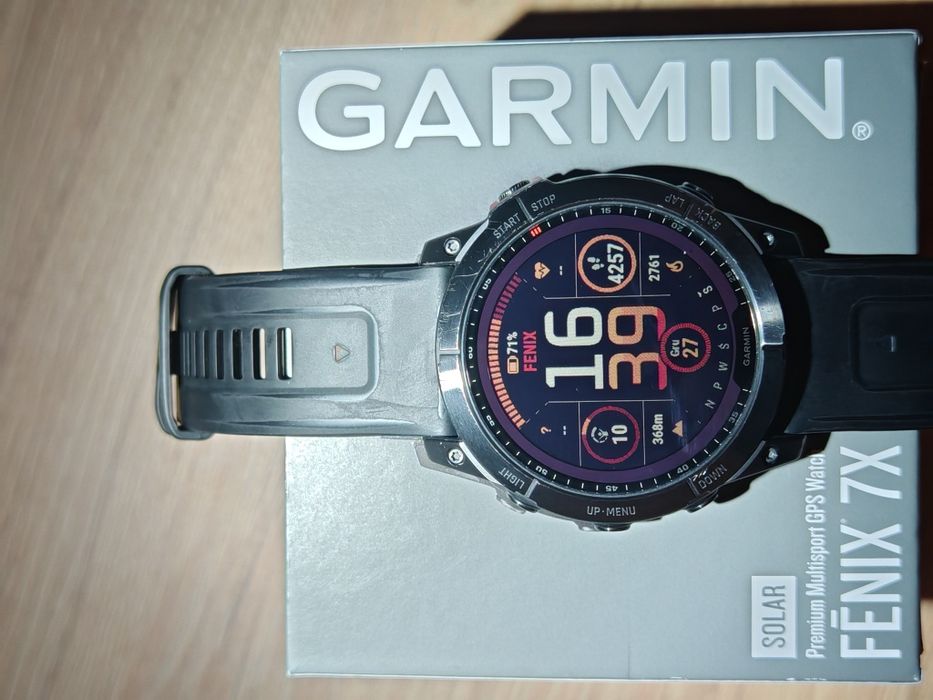 Garmin Fenix7X Solar Gwarancja 01.2028