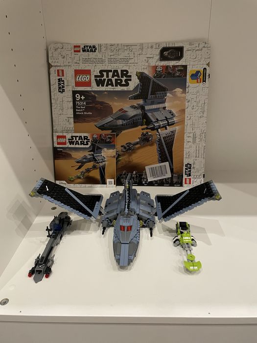 Lego 75314 Bad Batch bez figurek!!!