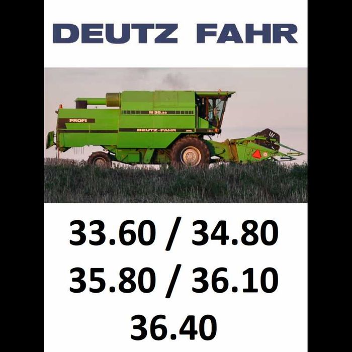 Klimatyzacji Klimatyzacja Do Kombajnu DEUTZ-FAHR 33.60 34.80 35.80 36