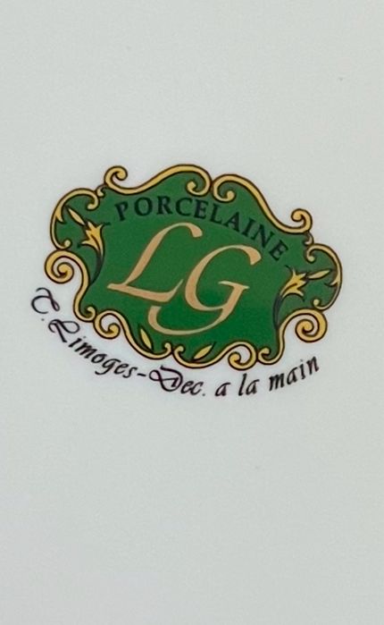 Prato porcelana LG Limoges