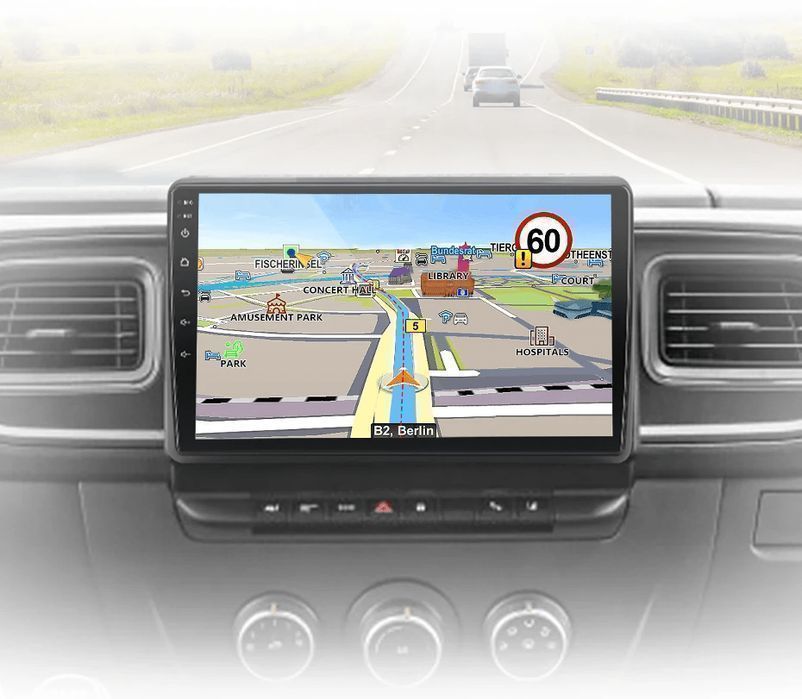 Renault Master – Radio Android 15 10" CarPlay Android Auto GPS Nawigacja Stacja Multimedialna WiFi Bluetooth PL 1GB/32GB
