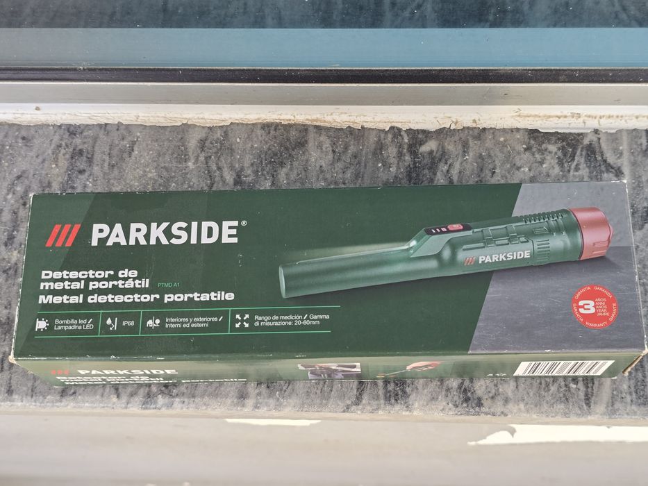 Detector de metais parkside