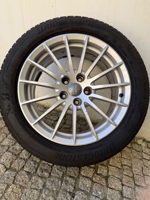 Jantes 17 Audi com pneus