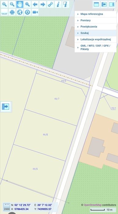 Działki budowlane z WZ, Konstantynów, gmina Rybno